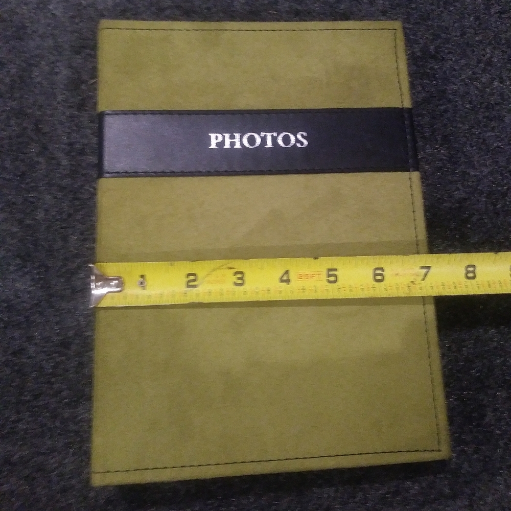 Photo Album Green Velvet - Picture 4 of 9